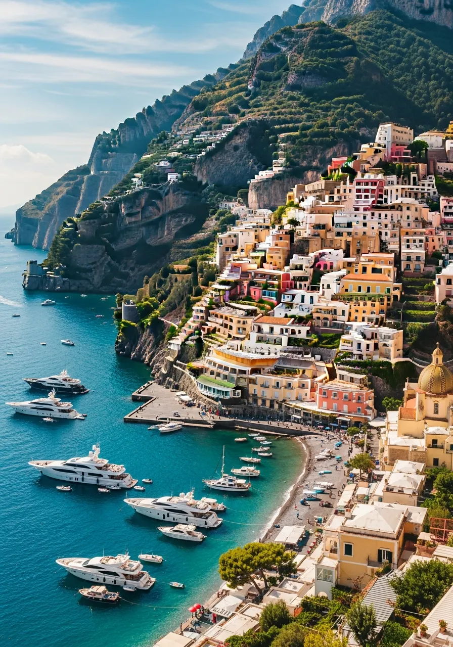 Amalfi Coast village
