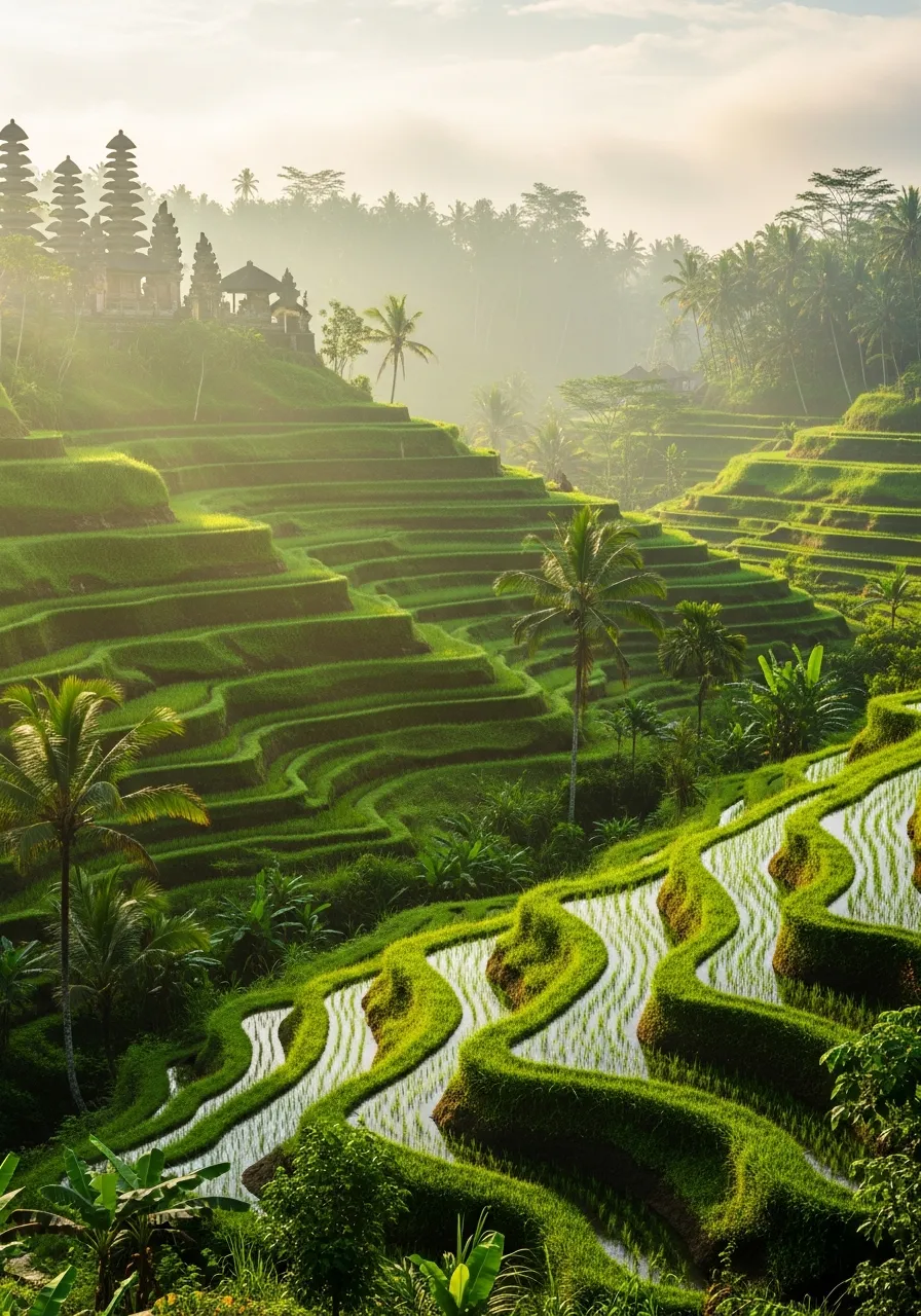 Bali rice terraces
