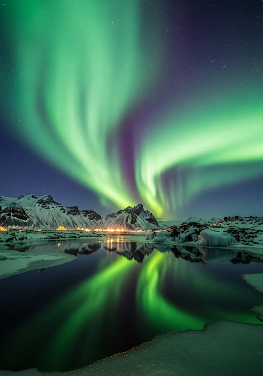 Northern Lights over Iceland